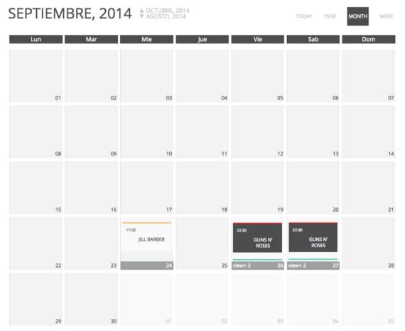 Chronosly WordPress Calendar Plugin - 10
