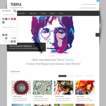 ZigZagPress Tequila Genesis Child WordPress Theme