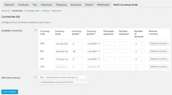WooCommerce Ultimate Multi Currency Suite - 6