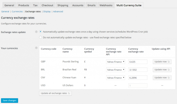 WooCommerce Ultimate Multi Currency Suite - 7