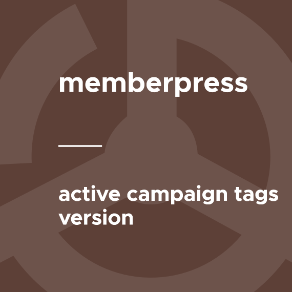 MemberPress - Active Campaign (Tags Version)