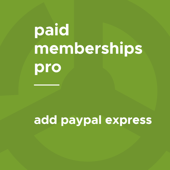 Paid Memberships Pro - Add PayPal Express