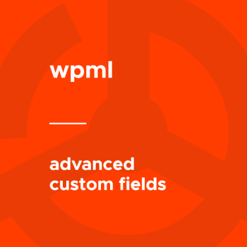 WPML Advanced Custom Fields (ACF)