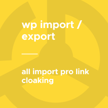 WP All Import - Link Cloaking