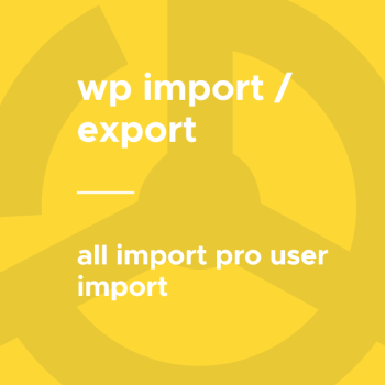 WP All Import - User Import Pro