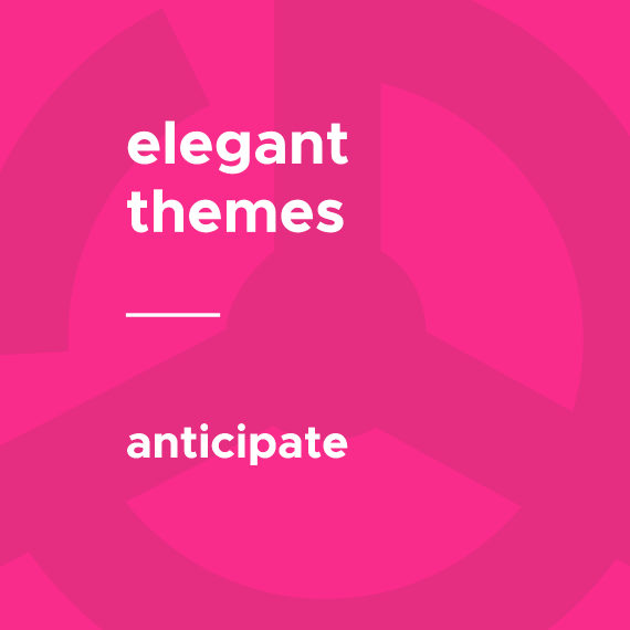 Elegant Themes - Anticipate (Legacy)