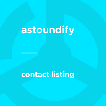 Astoundify - Contact Listing
