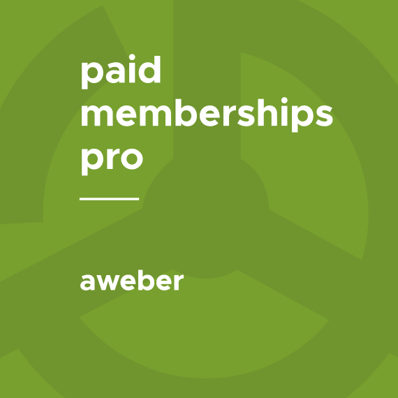 Paid Memberships Pro - AWeber