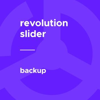 Slider Revolution Backup