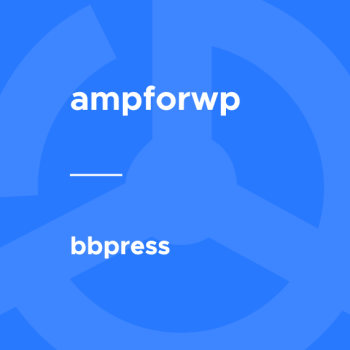 bbPress for AMP