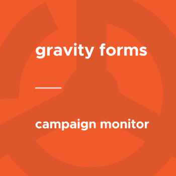 Gravity Forms - Campaign Monitor