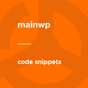 MainWP - Code Snippets