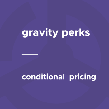 Gravity Perks - Conditional Pricing