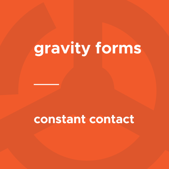Gravity Forms - Constant Contact