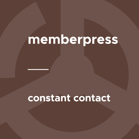 MemberPress - Constant Contact