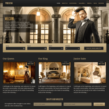 CSS Igniter Philoxenia Hotel WordPress Theme