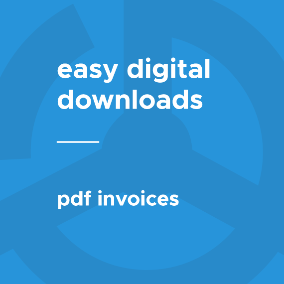 Easy Digital Downloads PDF Invoices
