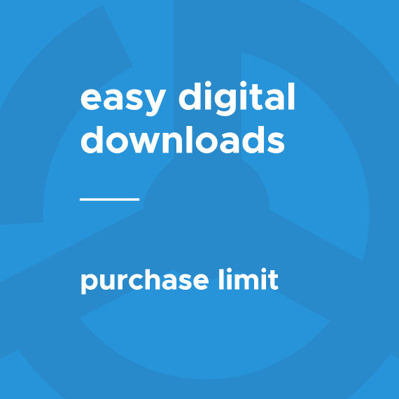 Easy Digital Downloads Purchase Limit