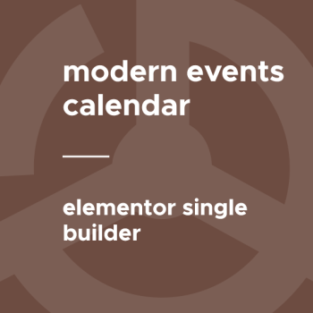 MEC - Elementor Single Builder