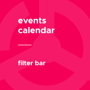 Modern Tribe The Events Calendar Filter Bar