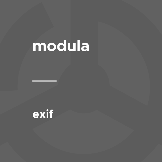 Modula - Exif