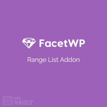FacetWP Range List Add-On
