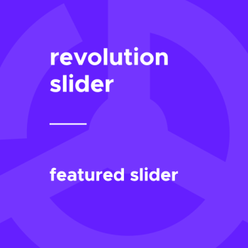 Slider Revolution Featured Slider