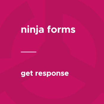 Ninja Forms - GetResponse