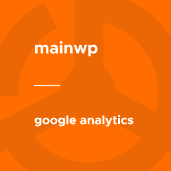 MainWP - Google Analytics