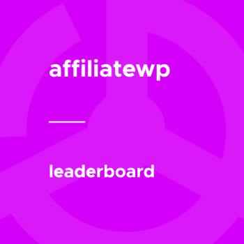 AffiliateWP - Leaderboard