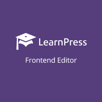 LearnPress - Frontend Editor