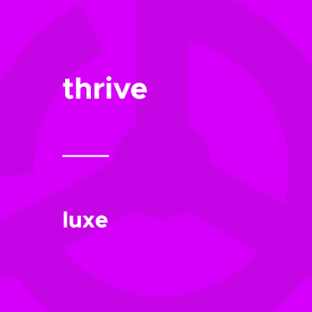 Thrive Themes - Luxe