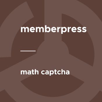 MemberPress - Math CAPTCHA