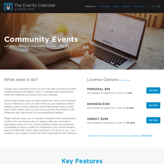 Modern Tribe The Events Calendar PRO v5.1.4 GPL Vault