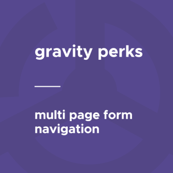 Gravity Perks - Multi Page Form Navigation