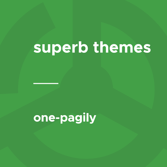 superb themes One Pageily