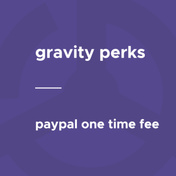 Gravity Perks - PayPal One Time Fee