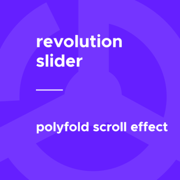 Slider Revolution Polyfold Scroll Effect