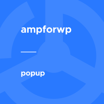 AMP Pop-up