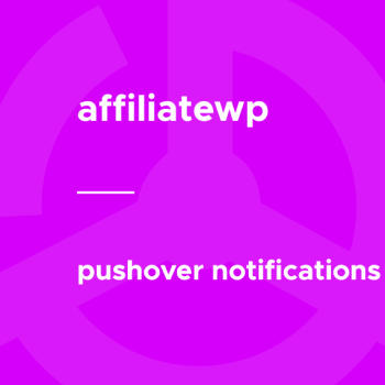 AffiliateWP - Pushover Notifications