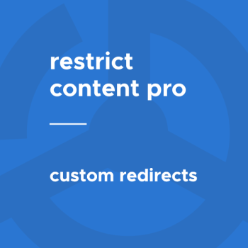 Restrict Content Pro - Custom Redirects