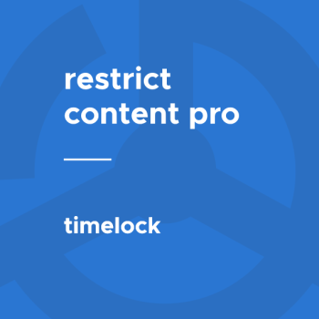 Restrict Content Pro - Timelock