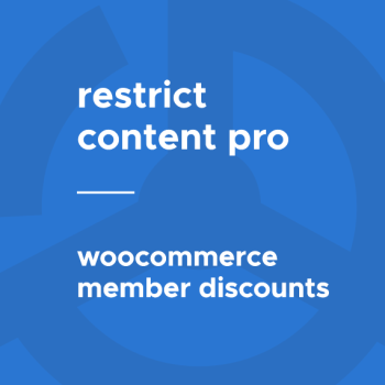 Restrict Content Pro - WooCommerce Member Discounts