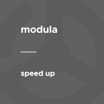 Modula - SpeedUp