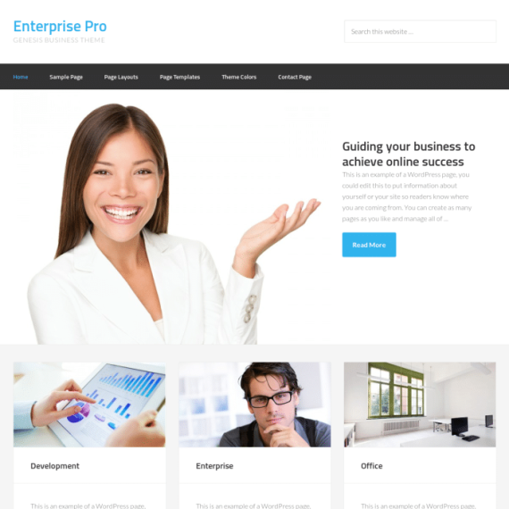 StudioPress Enterprise Pro WordPress Theme