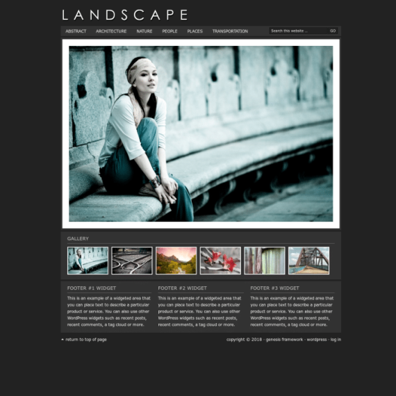 StudioPress Landscape WordPress Theme