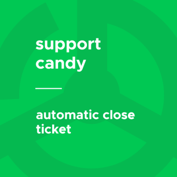 SupportCandy - Automatic Close Ticket