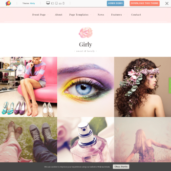 ThemeIsle Girly WordPress Theme