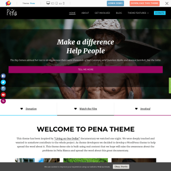 ThemeIsle Pena WordPress Theme
