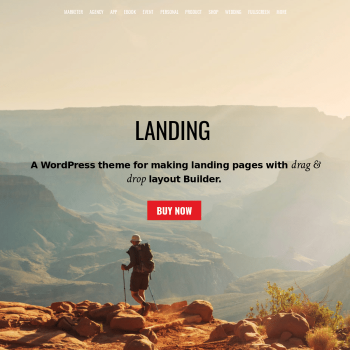 Themify Landing WordPress Theme